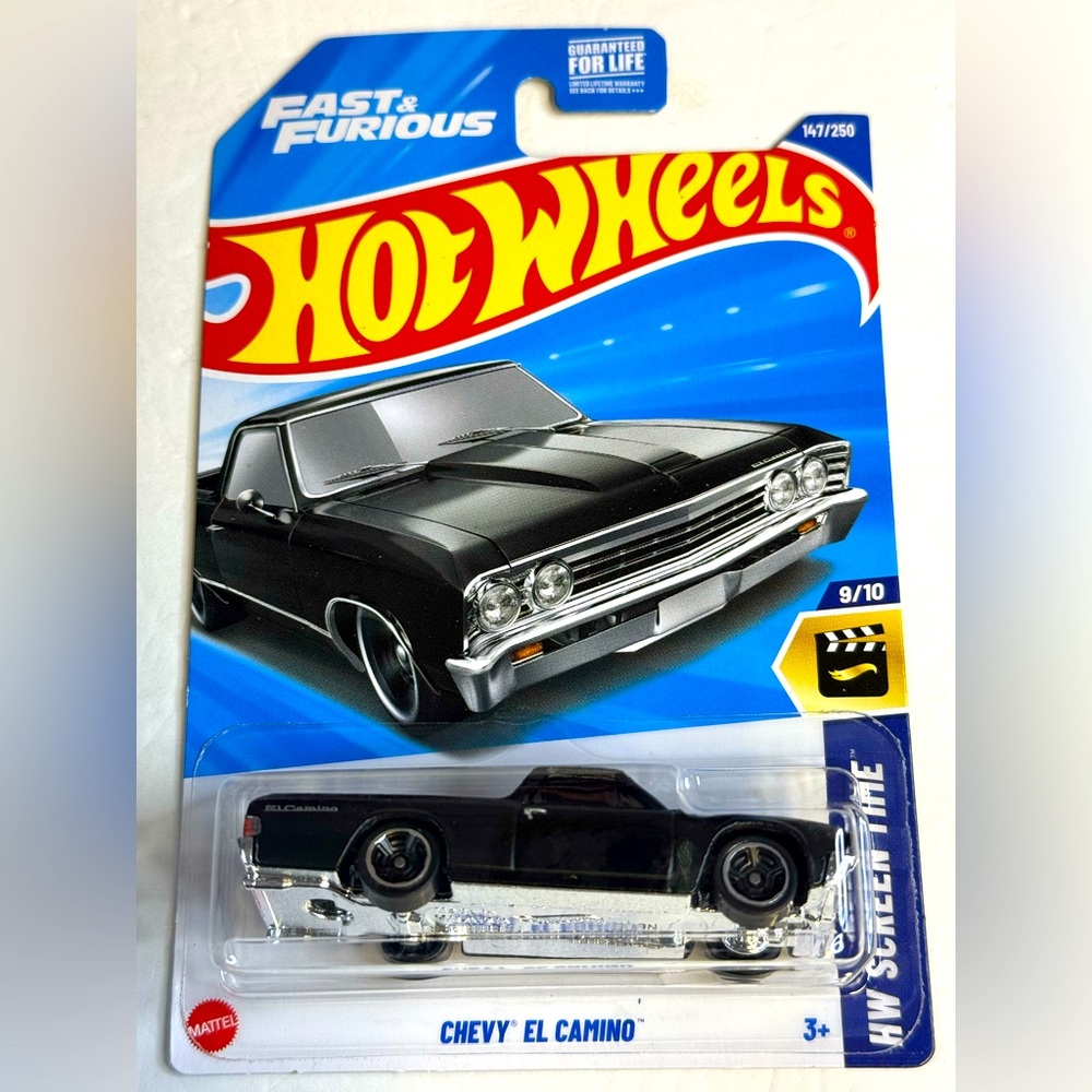 Hot Wheels Fast and Furious CHEVY EL CAMINO HW SCREEN TIME 9/10